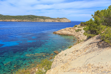 The coast of Mallorca