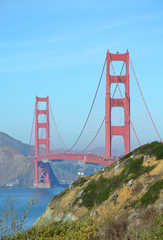 Golden Gate Bridge in San-Francisco, California