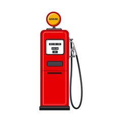 Vector illustration of oil and gas icon. Set of oil and petrol stock vector illustration.