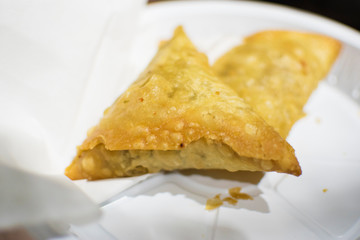 arabic triangle patty