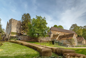 Fototapeta na wymiar Chateau de Fayrac, France