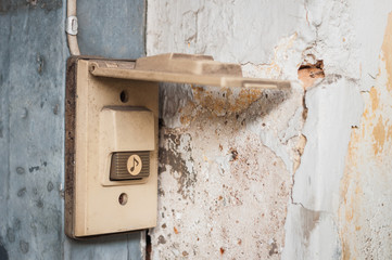 The old electric doorbell