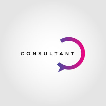 Colorful Consultan Logo Template