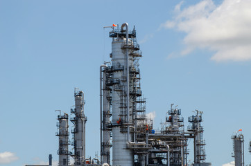 Oil refinery Chao Phraya River