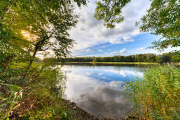 The Lake Neuenkirchen (German: Neuenkirchener See) is part of the nature reserve Techin in the German state Mecklenburg-Vorpommern.