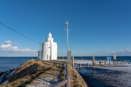 納沙布岬灯台の景色