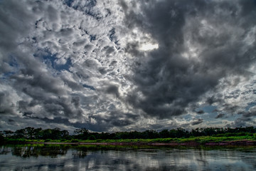 Fototapeta na wymiar Pantanal Clouds