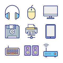 Computer Icon Set