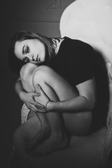 Naklejka premium studio portrait