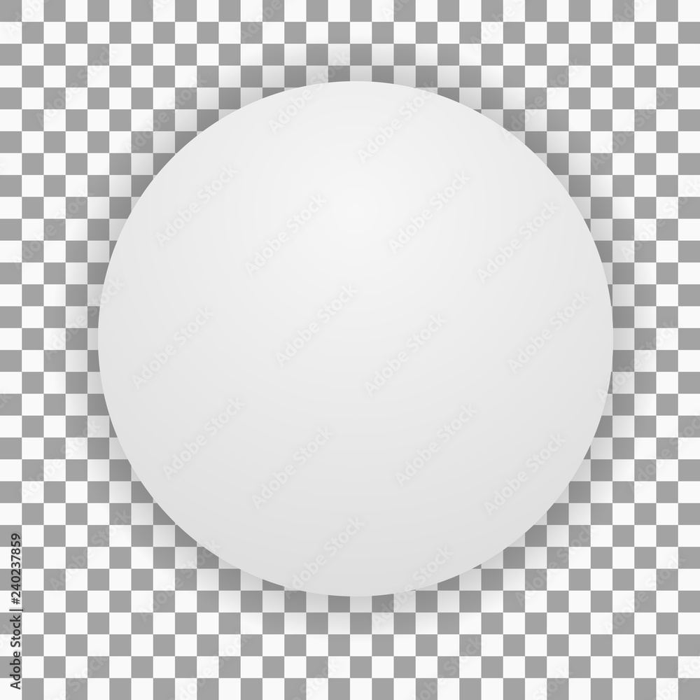 Aufkleber realistic vector paper circle sticker isolated on transparent background. template for web app. prom