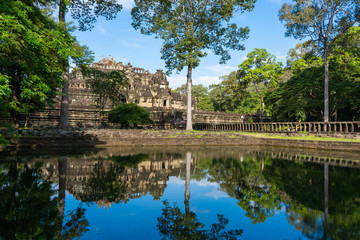 Fototapeta na wymiar Baphuon temple at located in Angkor Thom