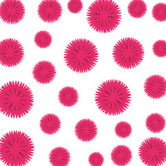 beautiful flowers pattern background