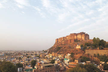 Obraz premium Jodhpur city in Rajasthan, India