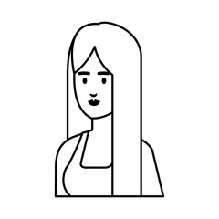 elegant businesswoman avatar character