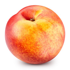 peach fruits isolated