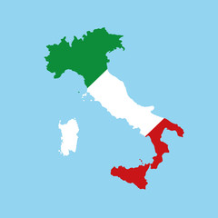 Italia Mappa © Alex Perazzoli