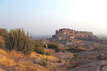 Fototapeta premium Jodhpur city in Rajasthan, India
