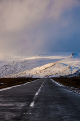 road in mountains