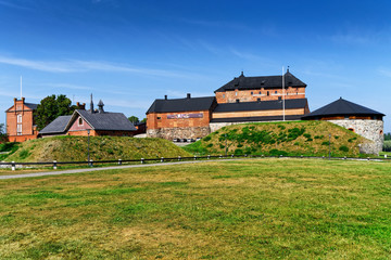 Fototapeta na wymiar Burg Häme in Hämeenlinna, Finnland
