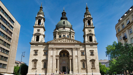 Fototapeta na wymiar cathedral of budapest hungary