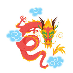 Chinese traditional dragon 