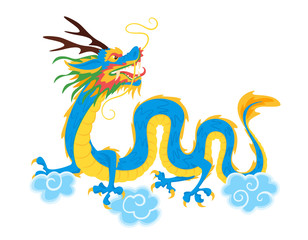 Chinese traditional dragon 