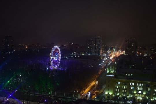 night city view from top © Viktoriia