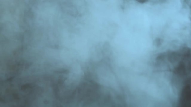video of white vortex steam, macro