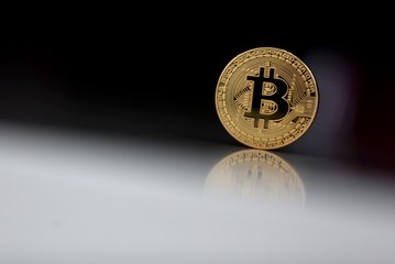 Pièce Bitcoin cryptomonnaie002