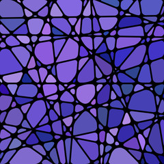 Naklejka premium abstract vector stained-glass mosaic background