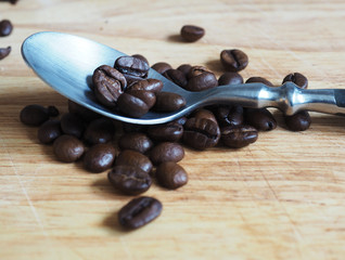 Obraz premium Kaffeebohnen