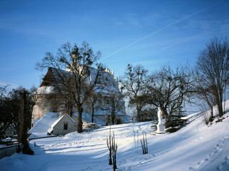 fara church in Kazimierz Dolny, lubelskie region, Poland