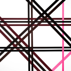 Multi purpose abstract colorful cut and twisted paper strokes.