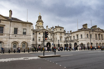 Fototapeta na wymiar old town square in london