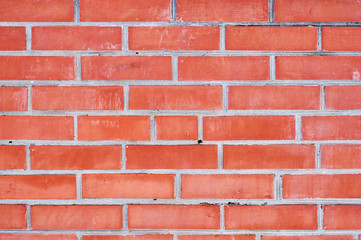 Red brick background. Red brick wall textured