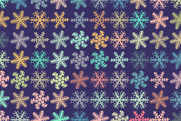 Close-up of snow illustrations background abstract, hand drawn texture. Creative, wallpaper, shape & pattern.