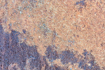Grunge rusted metal texture, rust and oxidized metal background. Old metal iron panel.