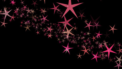 Background of multi-colored stars. Abstract background pattern.