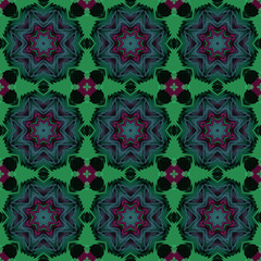 Seamless background pattern with a variety of multicolored lines.