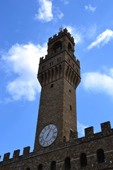 Fototapeta premium Buildings and streets of Florence