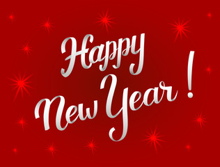 Happy New Year card