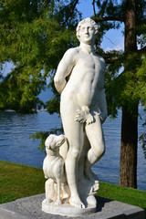 Fototapeta premium On the shores of lake Como