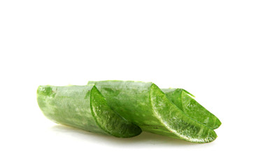Aloe Vera Plant Isolated On White Background