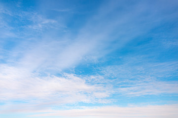 Fototapeta premium Blue sky with white clouds