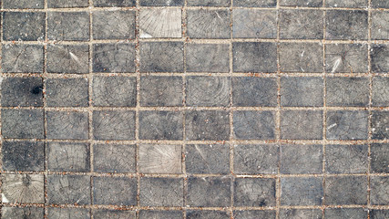 wood pavers, texture