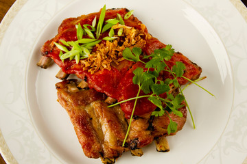 BBQ pork ribs