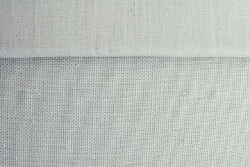 Fototapeta premium Primed canvases for painting of two types.