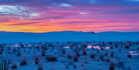 White Sands Sunrise