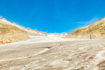 On the Rhone glacier