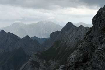 regenhimmel über dem allgäu